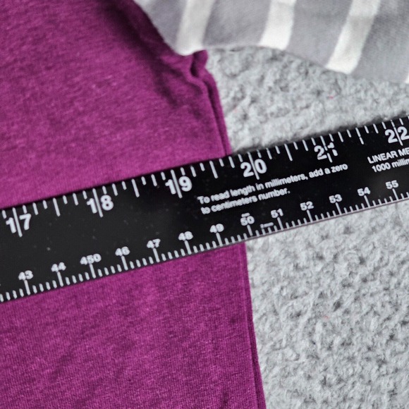 NWT ORVIS Sweater Womens Small Hoodie Burgundy Gray White Striped - Picture 4 of 11